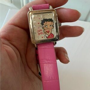 Betty Boop Pink Women's Watch